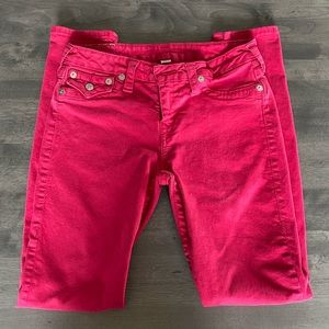 COPY - True Religion Section Legging Red SZ 28